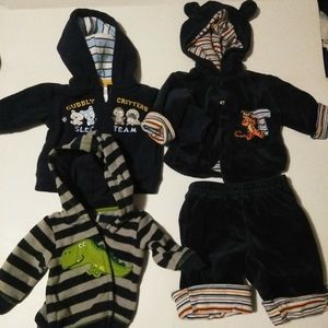 4lbs box of 0-3 months boys clothes